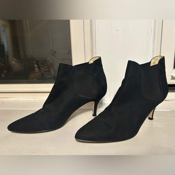 Beyond Skin Booties in black suede size 39 - Picture 1 of 4